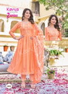 Zarina Vol 3 By Kavya Naira Cut Cotton Kurti With Bottom Dupatta Wholesale Market In Surat
